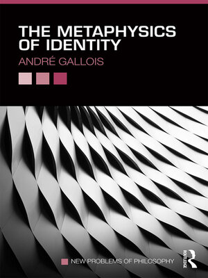 cover image of The Metaphysics of Identity